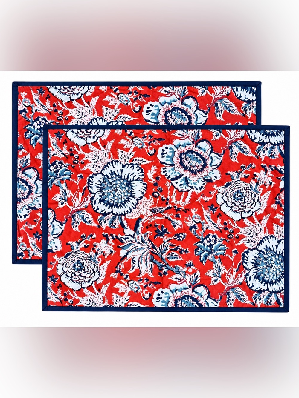 Lauren Ralph Lauren Tessa Floral Standard Pillow Shams Set of 2 Reversible